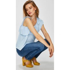 Vero Moda - Top. Szare topy damskie Vero Moda, l, z bawełny. W wyprzedaży za 99,90 zł.