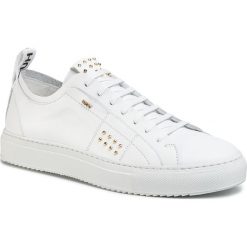 Sneakersy HUGO - Victoria Low Cut-Std 50428240 10217184 01 White 100. Białe półbuty damskie HUGO, ze skóry. W wyprzedaży za 649,00 zł.