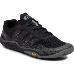 Buty MERRELL - Trail Glove 5 J50293 Black. Czarne buty sportowe męskie Merrell, ze skóry ekologicznej, bez zapięcia, do biegania. Za 399,00 zł.