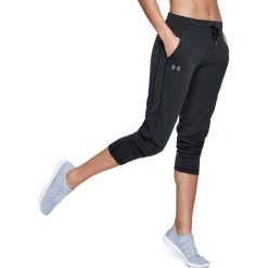 Spodnie dresowe damskie: Under Armour Spodnie dresowe damskie Threadborne czarne r. XL (1305423-001)