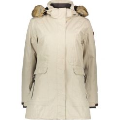 Parka w kolorze piaskowym. Brązowe parki damskie CMP Women, s, bez wzorów, z tkaniny, bez kaptura. W wyprzedaży za 387,95 zł.