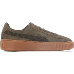 Buty ślubne damskie: Buty sportowe na koturnie Suede Platform Gum