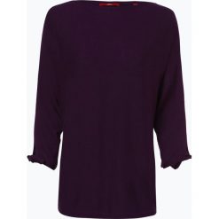 S.Oliver Casual - Sweter damski, lila. Czarne swetry damskie marki s.Oliver Casual, s, w paski, casualowe, bez rękawów, bez kaptura. Za 119,95 zł.