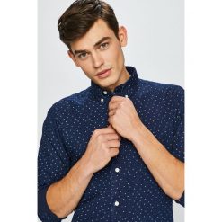 Selected - Koszula. Niebieskie koszule męskie marki Selected, s, bez wzorów, z bawełny, casualowe, button down, z długim rękawem. Za 219,90 zł.