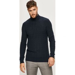 Brave Soul - Sweter. Niebieskie swetry męskie Brave Soul, s, bez wzorów, z bawełny. Za 99,90 zł.