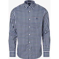 Gant - Koszula męska, niebieski. Niebieskie koszule męskie GANT, xl, w kratkę, klasyczne, z klasycznym kołnierzykiem, bez rękawów. Za 449,95 zł.
