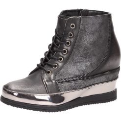 Botki damskie, sneakersy SERGIO LEONE 27083 ST. Szare sneakersy damskie Sergio Leone. W wyprzedaży za 99,00 zł.