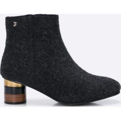 Gioseppo - Botki Gris. Czarne botki damskie skórzane marki Gioseppo. W wyprzedaży za 139,90 zł.