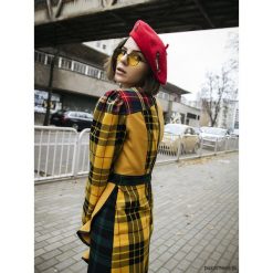 Beret Butterfly. Szare czapki damskie marki Pakamera, z wełny. Za 149,00 zł.