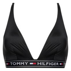 Biustonosz braletka TOMMY HILFIGER UW0UW00555. Niebieskie biustonosze TOMMY HILFIGER, bez wzorów, z elastanu. W wyprzedaży za 129,00 zł.