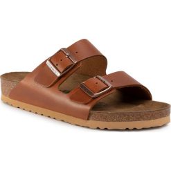 Klapki BIRKENSTOCK - Arizona Bs 1015538 Antique Pull Cognac. Pomarańczowe klapki męskie Birkenstock, bez wzorów, ze skóry. Za 389,00 zł.