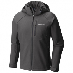 Columbia Kurtka Męska Cascade Ridge Ii Softshell Charcoal Heather M. Szare kurtki sportowe męskie Columbia, m, bez wzorów, z softshellu, bez kaptura. W wyprzedaży za 289,00 zł.