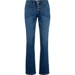 Dżinsy "multi-stretch" BOOTCUT bonprix niebieski. Niebieskie jeansy damskie bonprix, z jeansu. Za 109,99 zł.