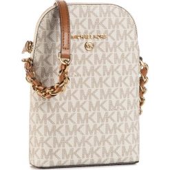 Torebka MICHAEL MICHAEL KORS - Jet Set Charm 32T0GT9C1B Vanilla/Acrn. Brązowe listonoszki damskie MICHAEL Michael Kors, bez wzorów, ze skóry ekologicznej, bez dodatków. Za 599,00 zł.