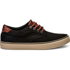 Trampki męskie: BUTY MĘSKIE TRAMPKI T223 – CZARNE