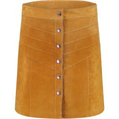 Minispódniczki: Goosecraft VALENCIA SKIRT Spódnica trapezowa yellow/oche