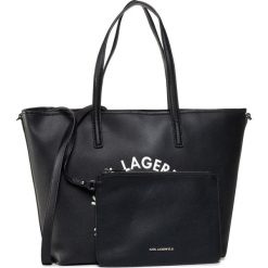Torebka KARL LAGERFELD - 201W3114 Black. Czarne torebki klasyczne damskie KARL LAGERFELD, bez wzorów, ze skóry, klasyczne, duże, bez dodatków. W wyprzedaży za 939,00 zł.