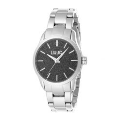 Zegarek "LJW-TLJ1076" w kolorze srebrnym. Szare, analogowe zegarki damskie Liu Jo, Guess, srebrne. W wyprzedaży za 369,95 zł.