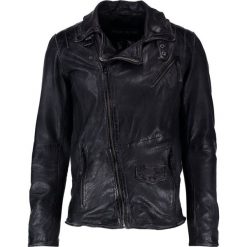 Kurtki męskie bomber: Freaky Nation SWAGGER Kurtka skórzana black