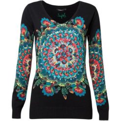 Desigual Sweter Damski Jers Ennis, L, Czarny. Czarne swetry klasyczne damskie marki Desigual, l. Za 299,00 zł.