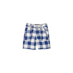 Steiff Boys Spodnie Bermudy marine. Szare spodnie chłopięce Steiff, z aplikacjami, z bawełny. Za 159,00 zł.