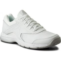 Buty Reebok - Work N Cushion 3.0 BS9523 White/Steel. Białe buty do biegania męskie Reebok, z materiału. W wyprzedaży za 169,00 zł.