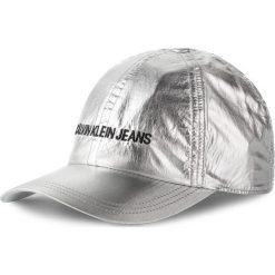 Czapka z daszkiem CALVIN KLEIN JEANS - J Institutional Cap W K60K605692 910. Szare czapki damskie Calvin Klein Jeans, bez wzorów, z jeansu. Za 159,00 zł.