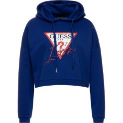 Bluza Guess W94Q70 K68I0. Szare bluzy damskie Guess, m, z aplikacjami, z bawełny, bez rękawów, bez kaptura. W wyprzedaży za 219,00 zł.