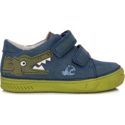 D-D-step tenisówki chłopięce 28.0 niebieskie. Niebieskie buty chłopięce sportowe D-D-Step, bez zapięcia. Za 175,00 zł.