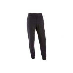 Spodnie dresowe slim Gym & Pilates męskie. Czarne spodnie męskie Adidas, xl, bez wzorów, z bawełny. Za 199,99 zł.