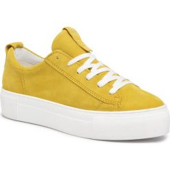 Sneakersy S.OLIVER - 5-23629-33 Yellow 600. Żółte półbuty damskie S.Oliver, ze skóry. W wyprzedaży za 249,00 zł.