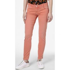 Blue Fire - Jeansy damskie – Tyra, pomarańczowy. Pomarańczowe jeansy damskie Blue Fire, bez wzorów, z jeansu, z obniżonym stanem. Za 379,95 zł.