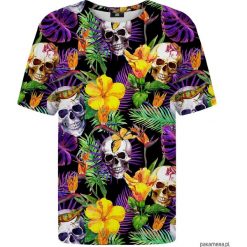 T-shirty męskie: T-shirt ze wzorem Skulls in Flowers