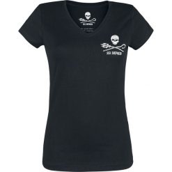 Bluzki damskie: Sea Shepherd Jolly Roger Koszulka damska czarny