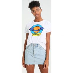T-shirty damskie: Wrangler by Peter Max SPACESHIP TEE Tshirt z nadrukiem white
