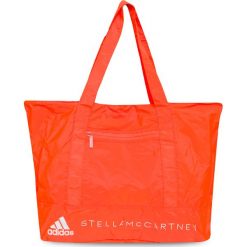 Torba ADIDAS BY STELLA McCARTNEY LARGE TOTE. Pomarańczowe torebki klasyczne damskie adidas by Stella McCartney, bez wzorów, z tkaniny, na ramię, bez dodatków. Za 400,00 zł.