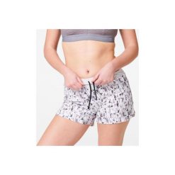 Spodenki do biegania RUN DRY damskie. Brązowe spodenki sportowe damskie KALENJI, xl, bez wzorów, z elastanu, do biegania. Za 39,99 zł.