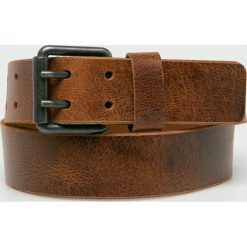 Camel Active - Pasek skórzany. Brązowe paski męskie marki Camel Active, w paski, z materiału. Za 199,90 zł.