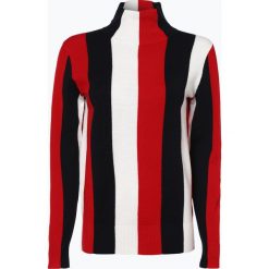 Calvin Klein Womenswear - Sweter damski, niebieski. Niebieskie swetry damskie marki Calvin Klein Womenswear, l, w paski, bez rękawów, bez kaptura. Za 599,95 zł.