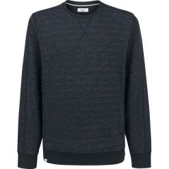 Bluzy męskie: Reell Stitch Crewneck Bluza czarny
