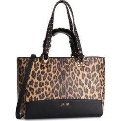 Torebka LIU JO - L Shopping A69095 E0419 Leopardo Marro 03V36. Pomarańczowe torebki klasyczne damskie Liu Jo, bez wzorów, ze skóry ekologicznej, klasyczne, bez dodatków. Za 779,00 zł.