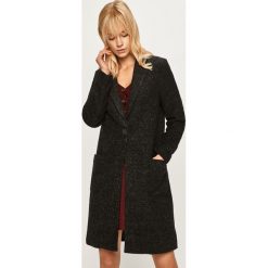 Only - Płaszcz. Czarne kurtki damskie ONLY, s, bez wzorów, z bawełny, klasyczne. W wyprzedaży za 159,90 zł.