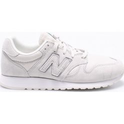 New Balance - Buty WL520RS. Białe buty sportowe damskie New Balance, bez wzorów, ze skóry, sportowe. W wyprzedaży za 179,90 zł.