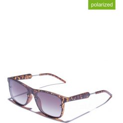 Damskie okulary przeciwsłoneczne w kolorze brązowym. Pomarańczowe okulary przeciwsłoneczne damskie Ray-Ban, Guess & Co., wakacyjne. W wyprzedaży za 129,95 zł.