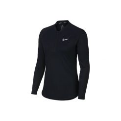 T-Shirt tenisowy Nike Dry Fit Pure damski z długim rękawem. Czarne t-shirty damskie marki Nike, xs, z tkaniny. Za 199,99 zł.