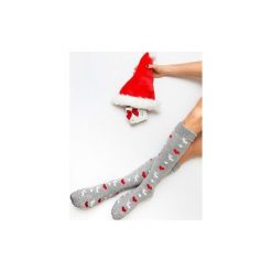Ciepłe Skarpetki Renifery MAD Socks 36-40. Szare skarpetki damskie Mad socks, bez wzorów, z elastanu. Za 45,00 zł.