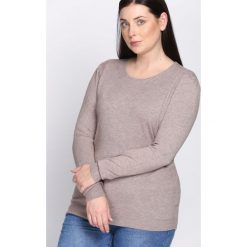 Khaki Sweter Come Into My Life. Brązowe bez kategorii marki Born2be, xl, z dzianiny. Za 39,99 zł.