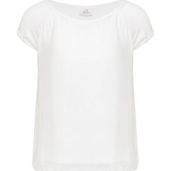 T-shirt DEHA HARMONIC. Białe bluzki damskie Deha, bez wzorów, z jedwabiu, bez kołnierzyka, bez rękawów. Za 270,00 zł.