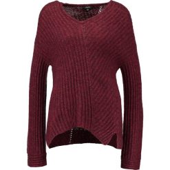 Swetry klasyczne damskie: mbyM BACKLASH Sweter rosewood melange