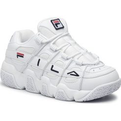 Sneakersy FILA - Uproot Wmn 5BM00539.125 White/Fila Navy/Fila Red. Białe półbuty damskie Fila, z materiału. W wyprzedaży za 299,00 zł.